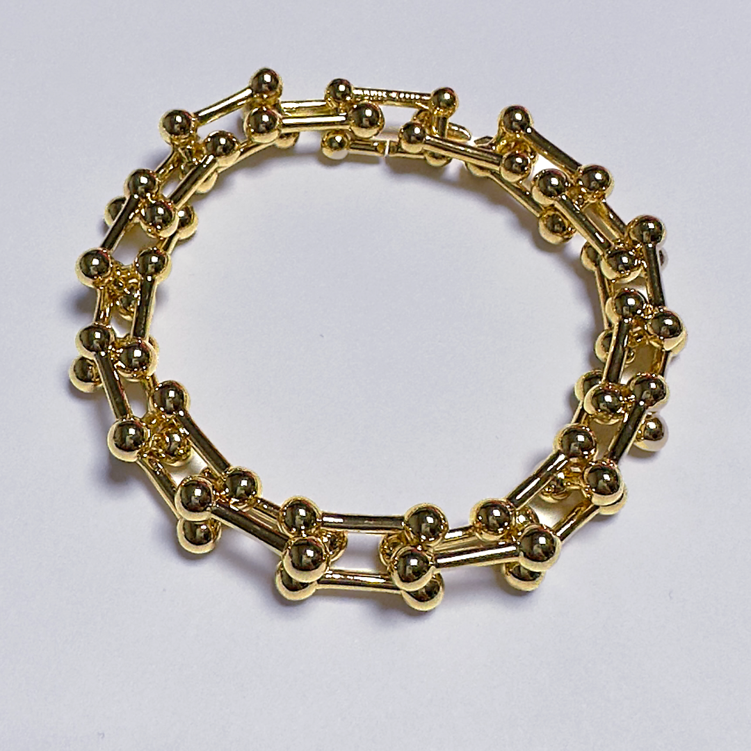 Link Bracelet in Yellow Gold