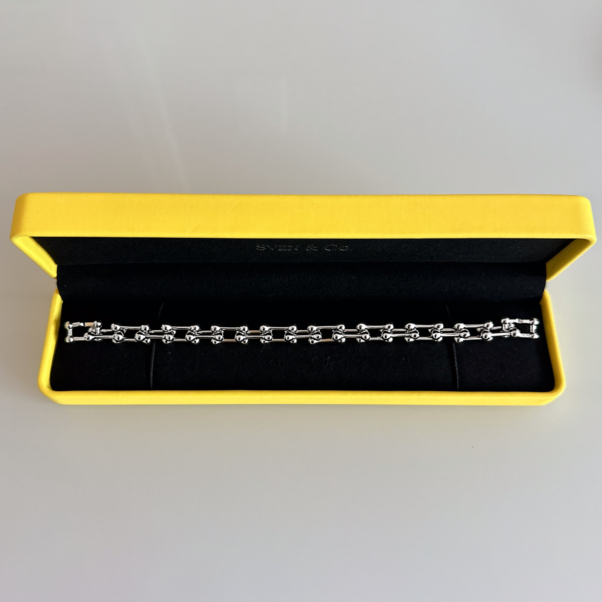 Link Bracelet in Sterling Silver