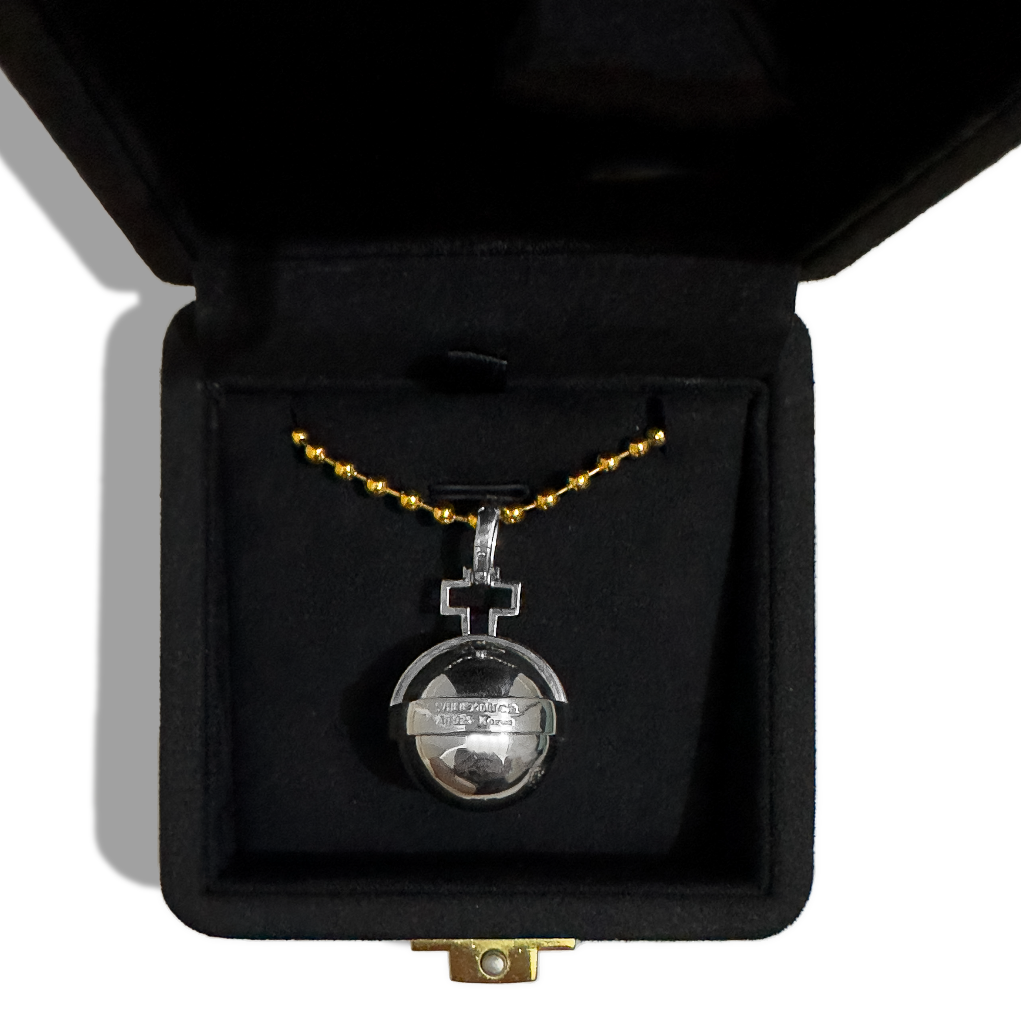 Charm: King Orb in Sterling Silver
