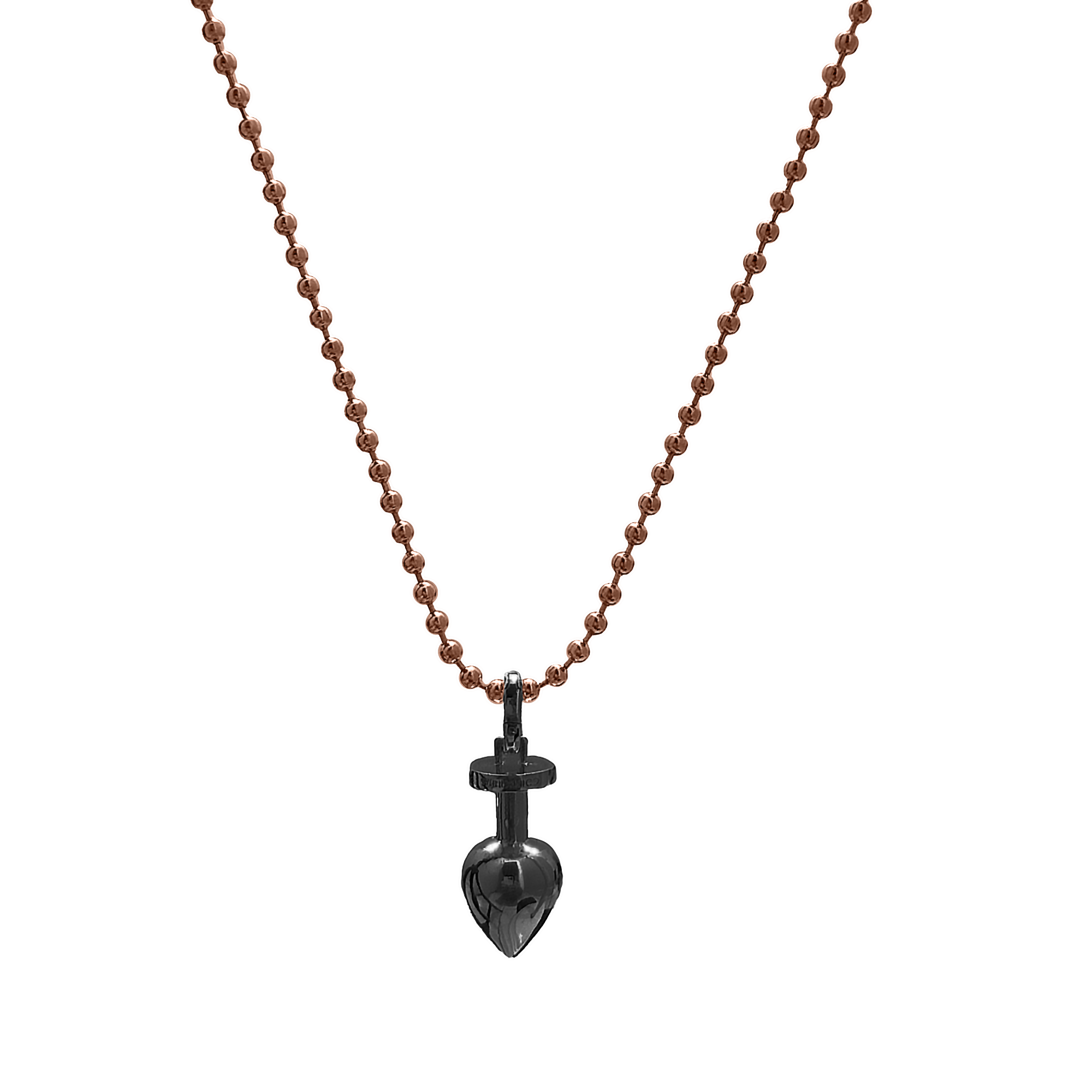 Charm: Plug in Black Gold