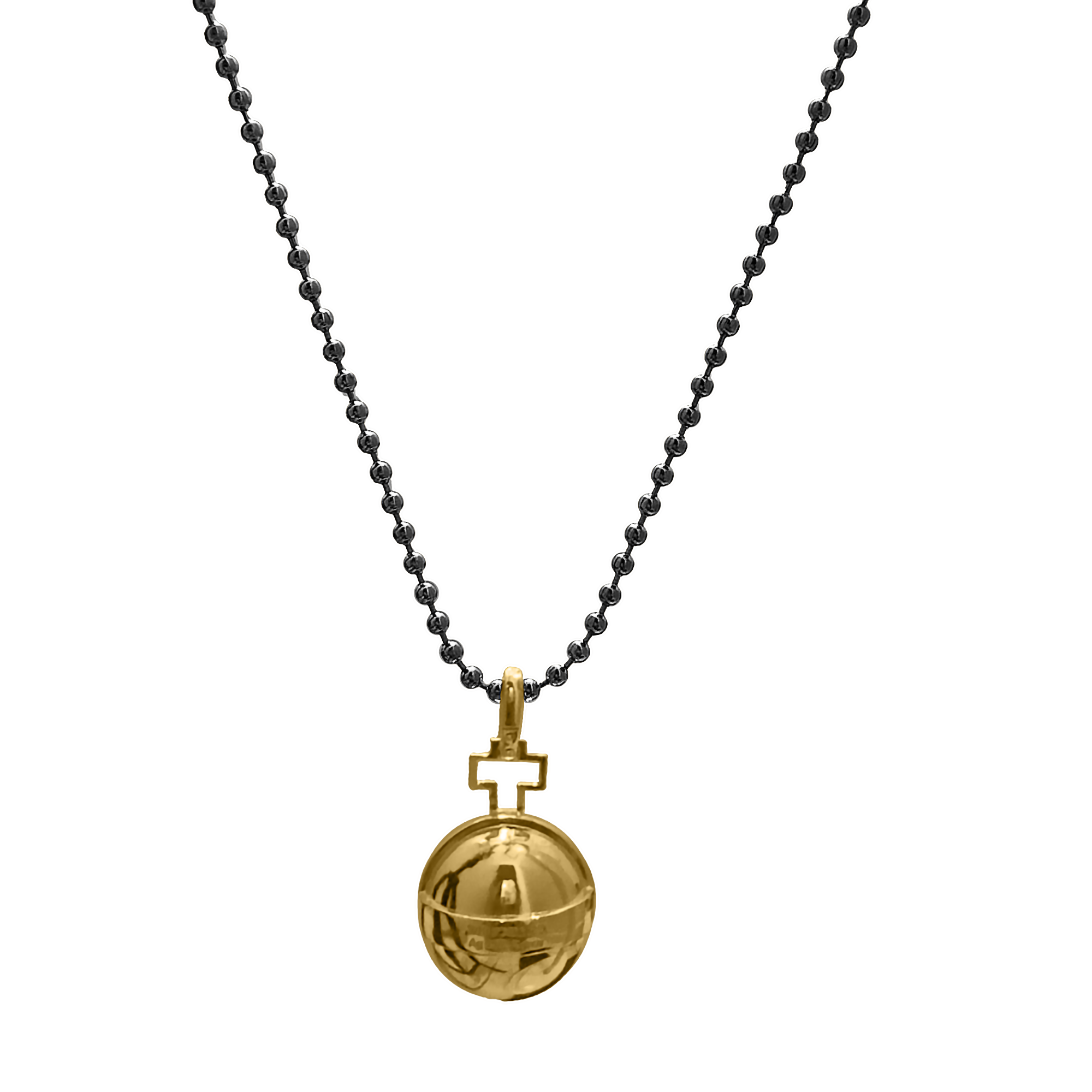 Charm: King Orb in Yellow Gold
