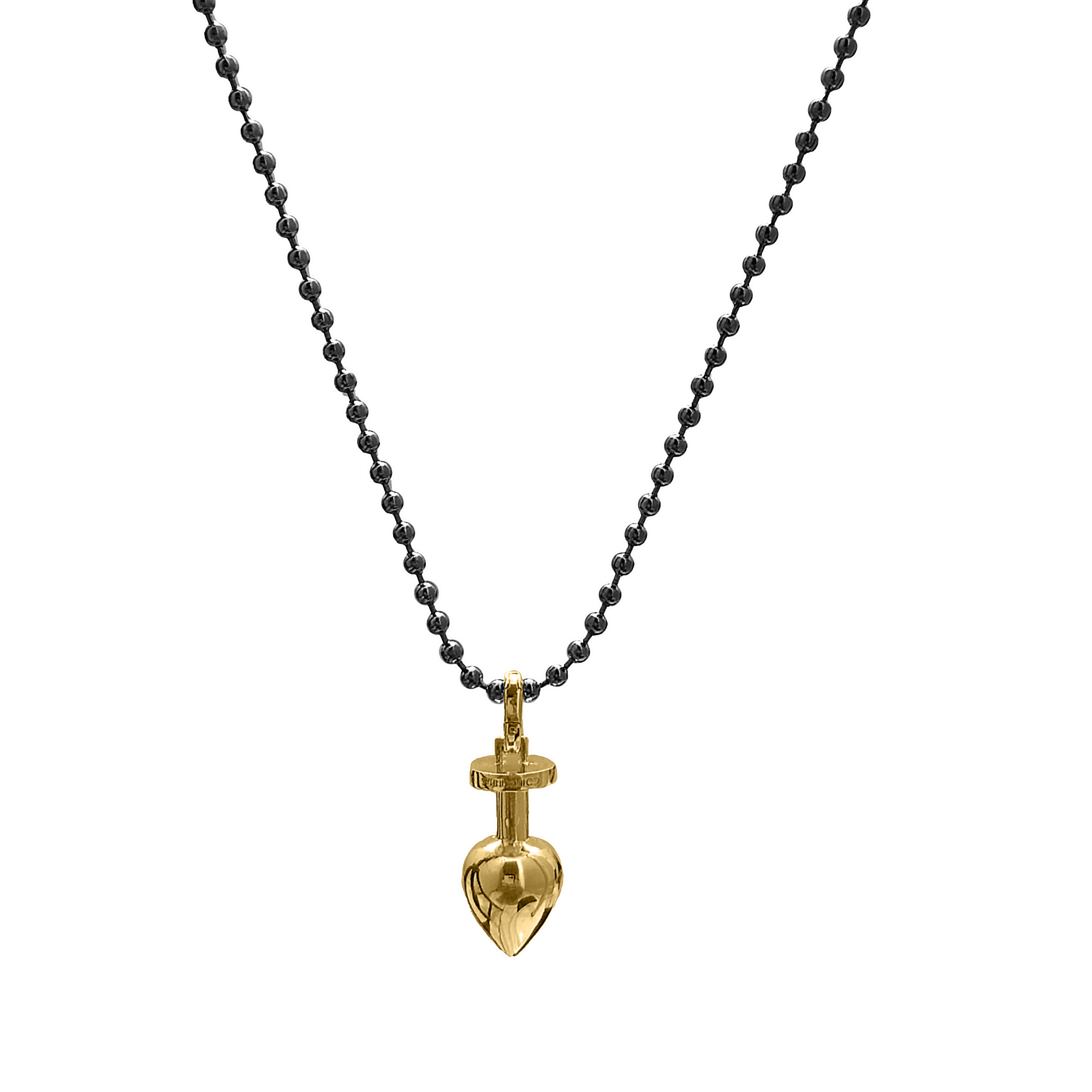 Charm: Plug in Yellow Gold