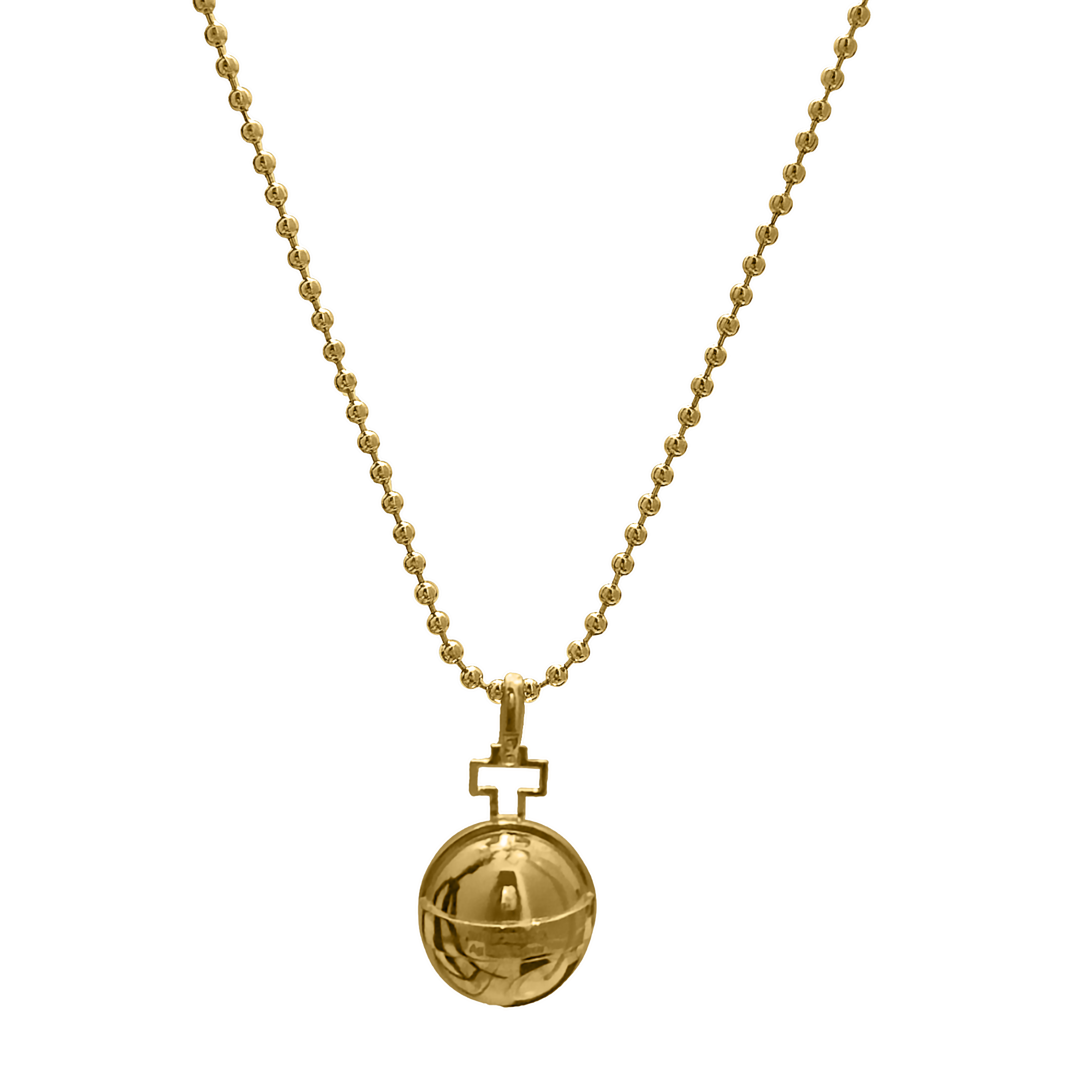 Charm: King Orb in Yellow Gold – Sven & Co.