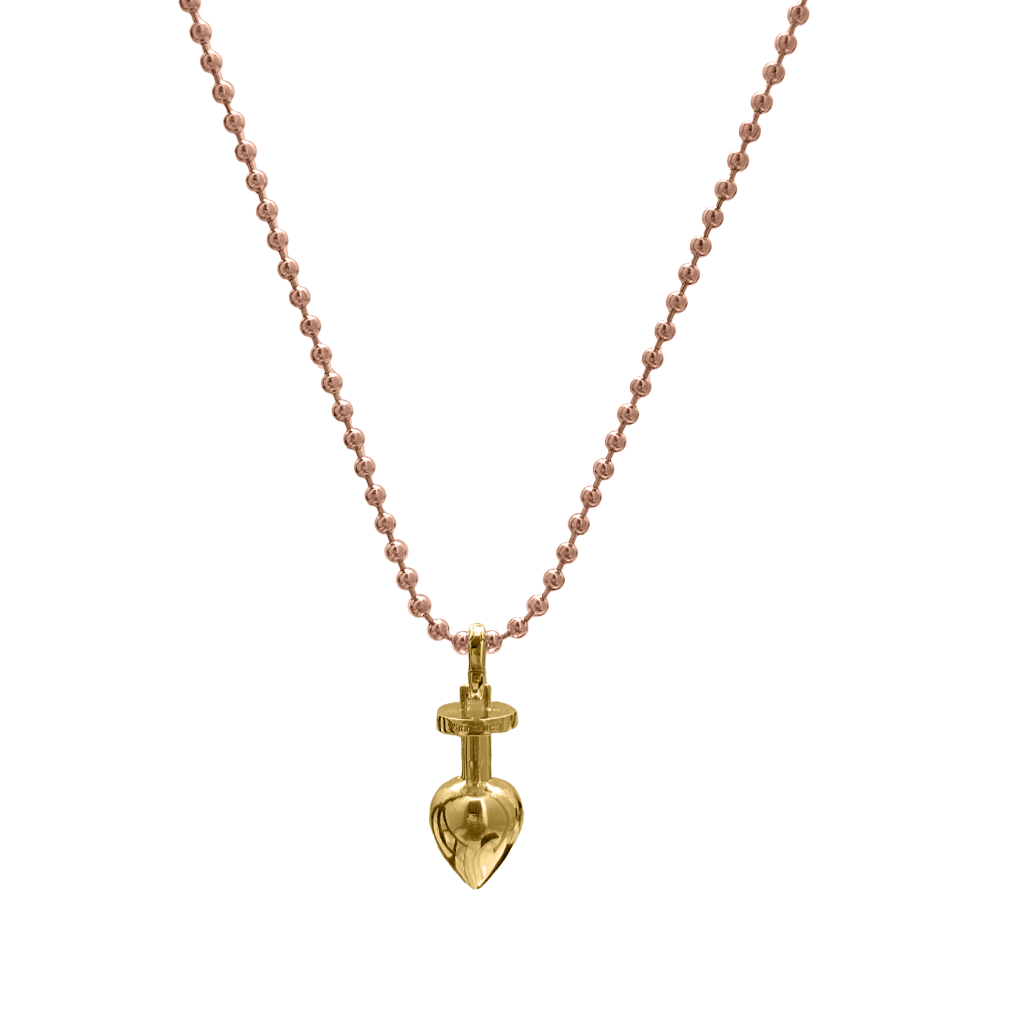 Charm: Plug in Yellow Gold