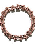 Link Bracelet in Rose Gold