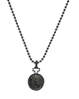 Charm: King Orb in Black Gold