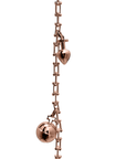 Double Tour Link Necklace in Rose Gold