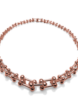 Graduated Link Necklace Rose Gold - SvenNordin Co.