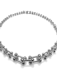 Graduated Link Necklace Sterling Silver - SvenNordin Co.