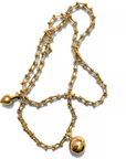 Double Tour Link Necklace in Yellow Gold