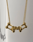 Triple Link Pendant 18k Gold - SvenNordin Co.